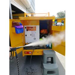 燃气移动蒸汽洗车机哪家质量好 迈瑞洁移动蒸汽洗车机